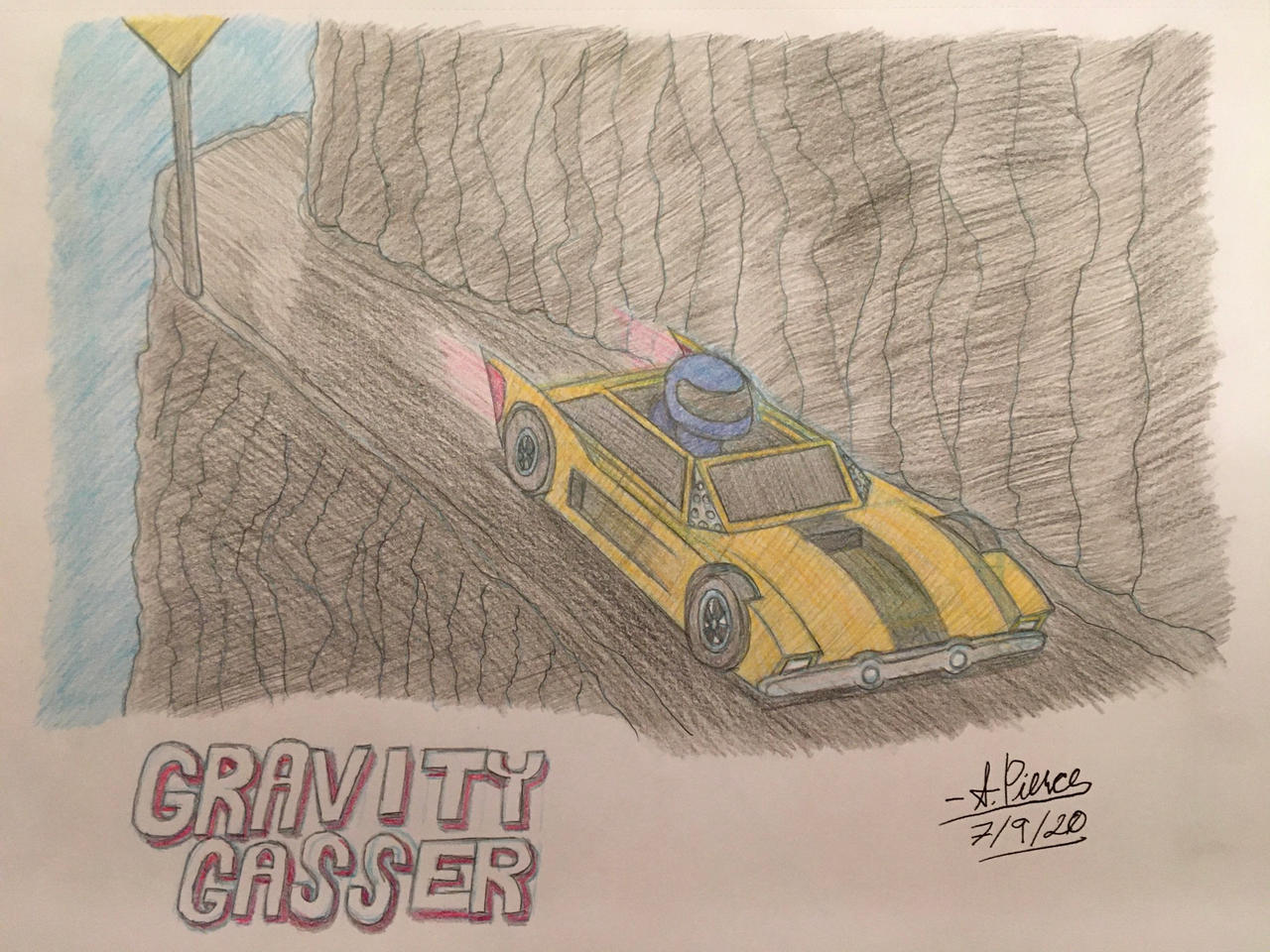 Auto Alphabet Challenge 7: Gravity Gasser